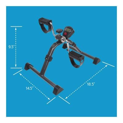 Carex Pedal Exerciser with Digital Display