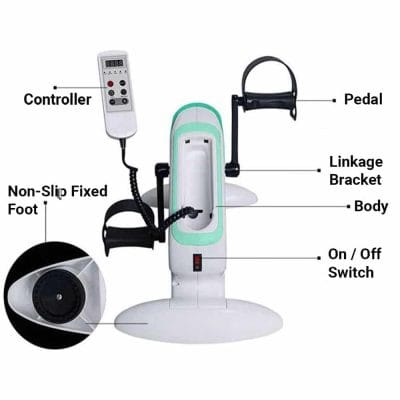 Physiotherapy Room Mini Exercise Electric hand foot bike for rehabilitation