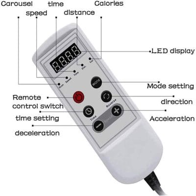 Physiotherapy Room Mini Exercise Electric hand foot bike for rehabilitation Controller Features