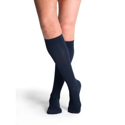 Sigvaris Mens Cotton Essential 20 - 30 mmHg Compression socks 232C in navy