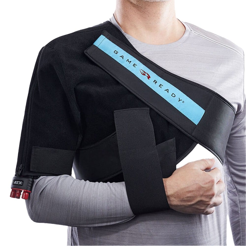 Shoulder ice therapy after surgery