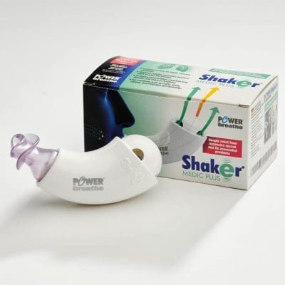 Powerbreathe Shaker Medic Plus Positive Expiratory Pressure device Canada aerobika oscillating expiratory pressure therapy