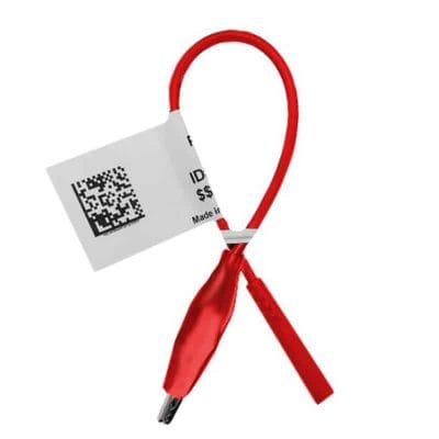 CMP Alligator to standard pin leadwire acupuncture cefar professional tens red