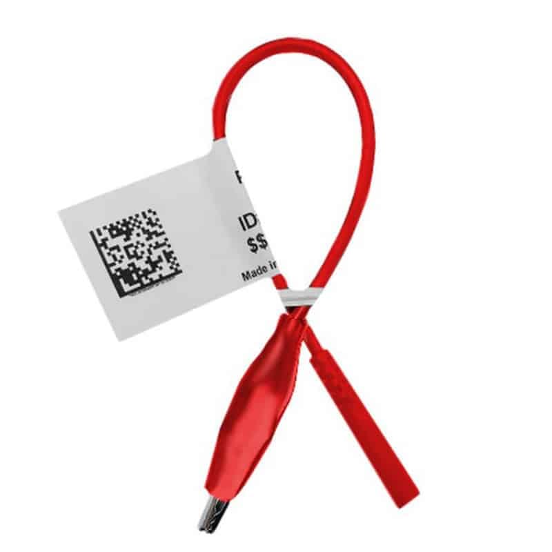 CMP Alligator to standard pin leadwire acupuncture cefar professional tens red