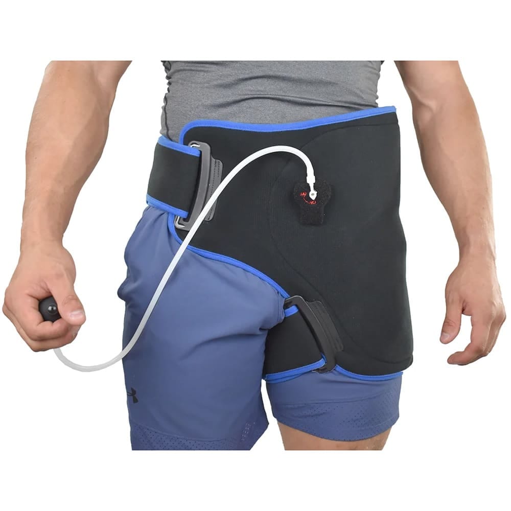 Bolar Bear Cryo Pneumatic Hip Cold Compression Wrap after hip surgery
