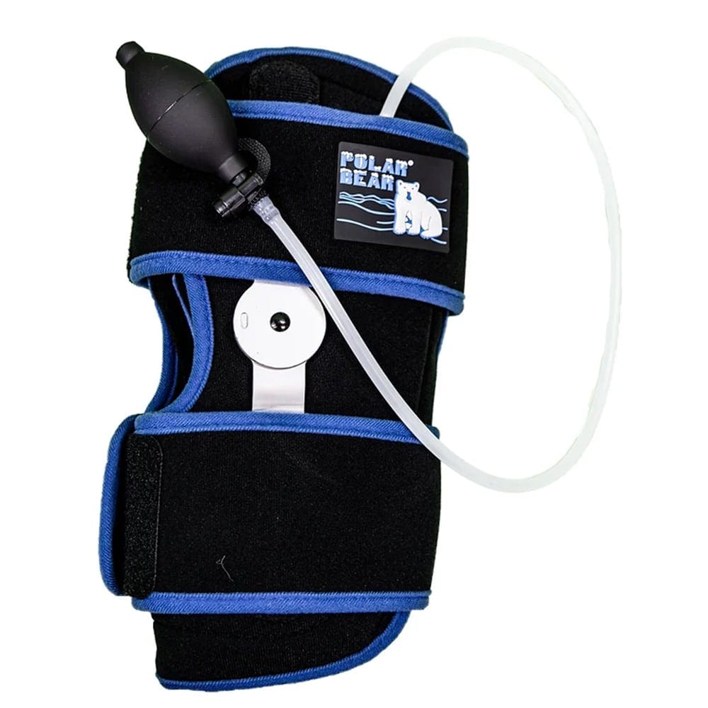 cold knee brace with compression