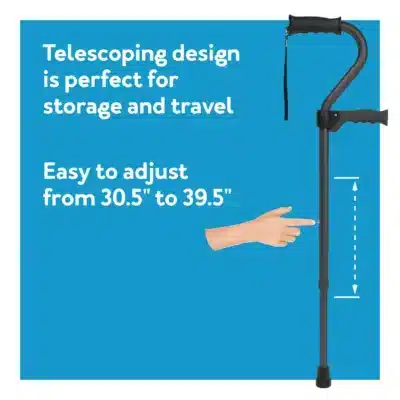 Carex Uplift Walking Cane with Secondary Handle - Image 7