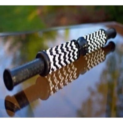 Body Log Massage roller by footlog 24 inch zebra