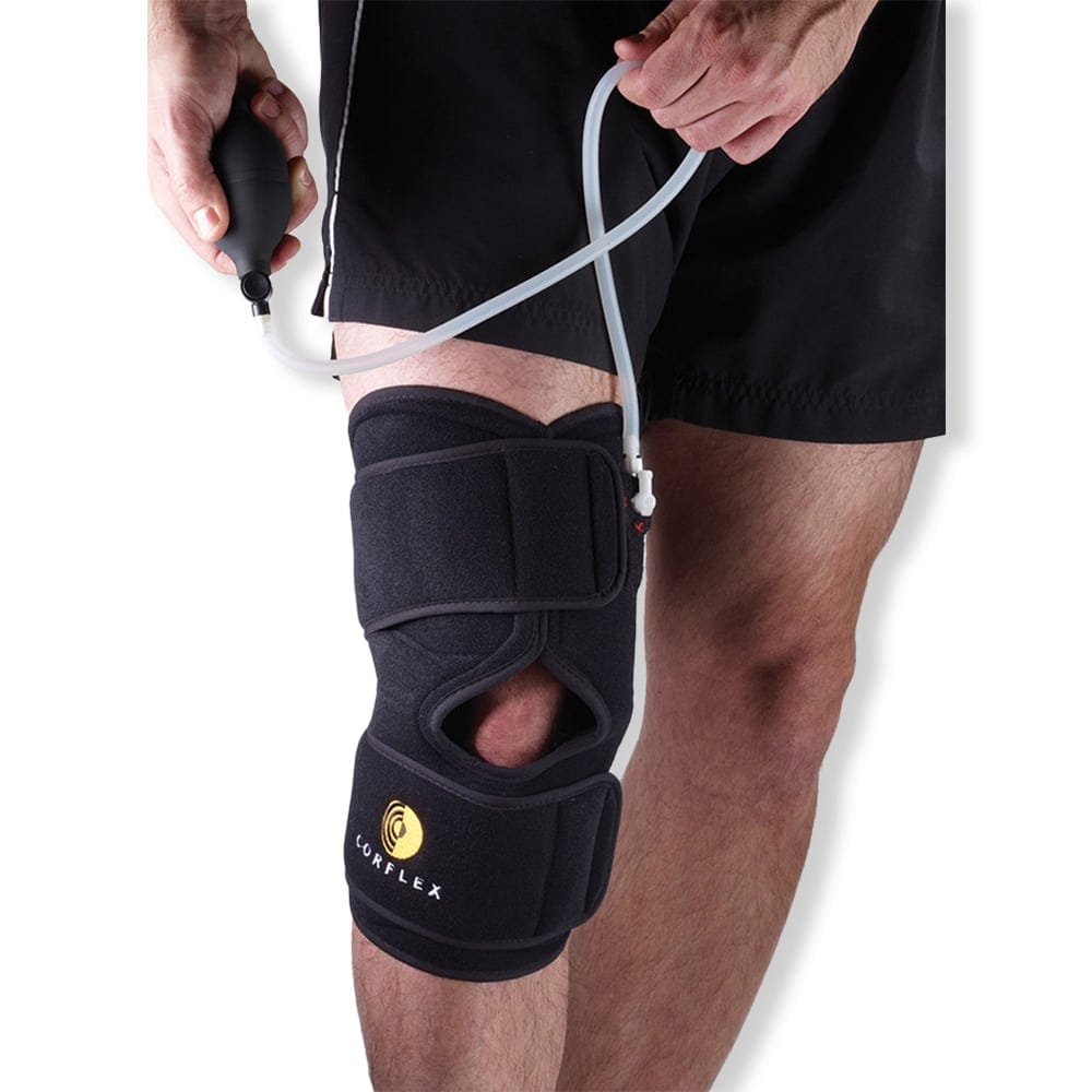 Corflex Cryo Pneumatic Knee Splint with 2 Ice packs