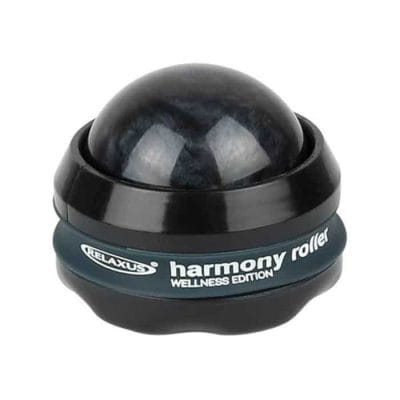 Wellness Edition Harmony Handheld Massage Rollers in Black