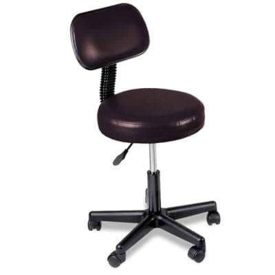 Chattanooga Pneumatic Therapy Stool with back Black 77067