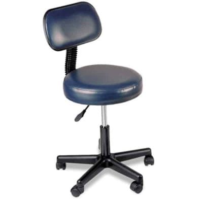 Chattanooga Pneumatic Therapy Stool with back Imperial Blue 77064