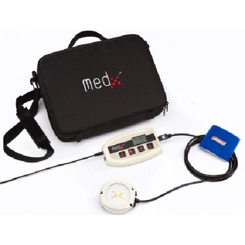 MedX HOME SLD photobiomodulation light therapy system with carrying case