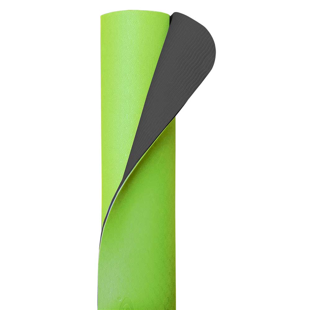 Relaxus Eco Yoga Mat Lime Grey colour Canada