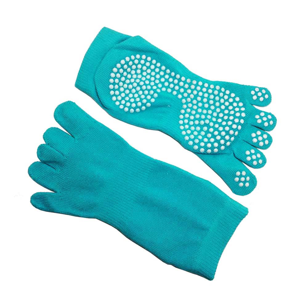 Relaxus Toe Yoga Socks Sky Blue Canada