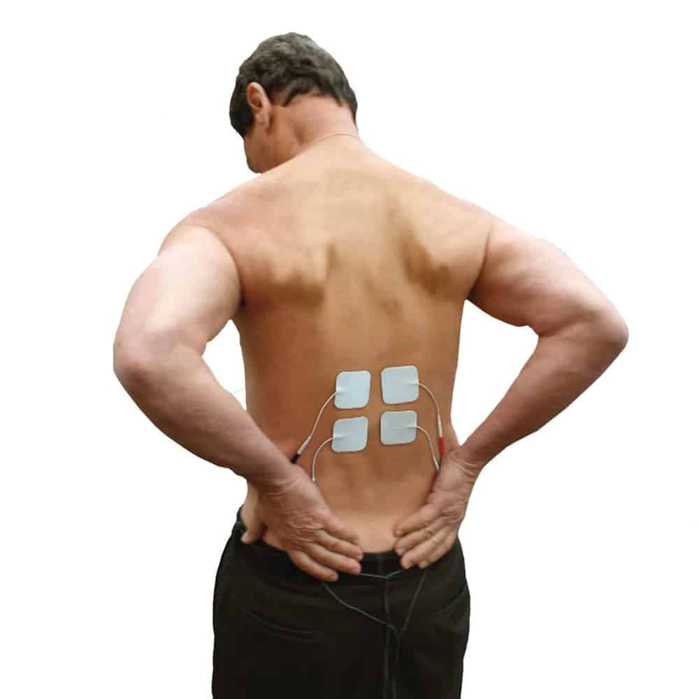 StimTec Silver Grid Electrodes for TENS Muscle stim for your back