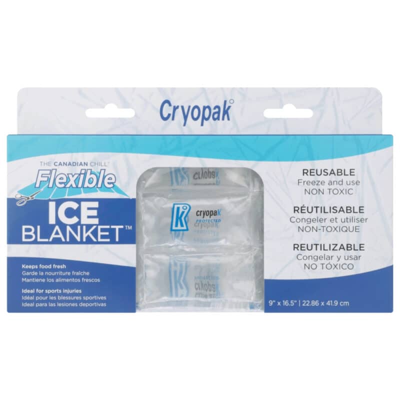 cryopak flexible Ice Blanket for sports injuries