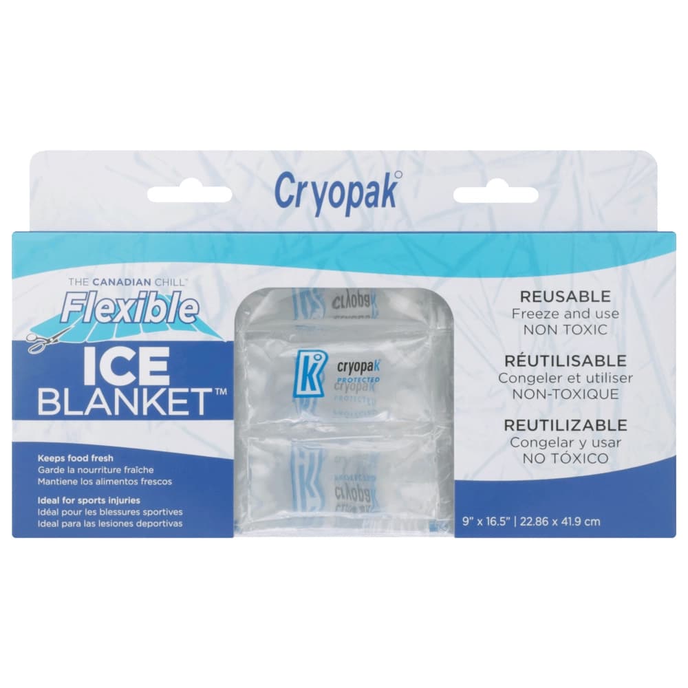 cryopak flexible Ice Blanket for sports injuries