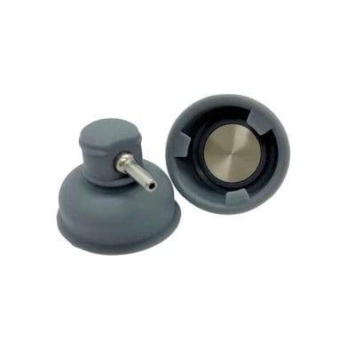 CMP Vacuum Suction Cups for IFC electrotherapy – durable 30 mm, 60 mm, and 90 mm electrode cups for use with compressed sponges.