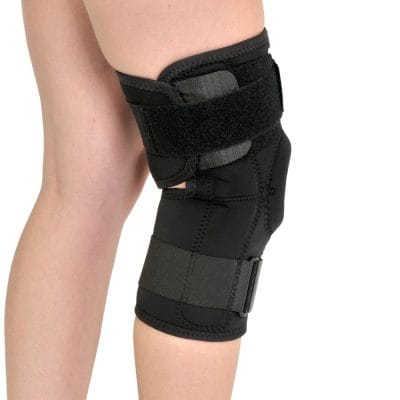 OrthoActive Wrap Hinged Knee Brace Coolcel Latex Free