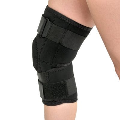 OrthoActive Wrap Hinged Knee Brace Coolcel MCL or LCL instability