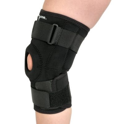 OrthoActive Wrap Hinged Knee Brace Coolcel Made In Canada