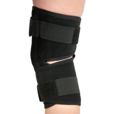 OrthoActive Wrap Hinged Knee Brace Coolcel Works on Both sides