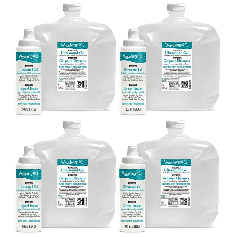Wavelength CL Clear Ultrasound Gel 5 Liter Jug NTPB503X