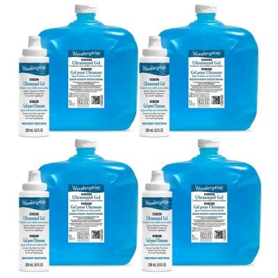 Wavelength Multi-Purpose Ultrasound Gel with Dispenser Bottle - 5 L Jug - Image 2