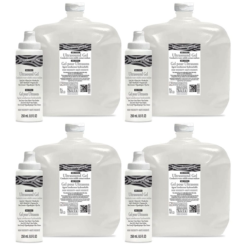 NTPF503X Wavelength High Viscosity Ultrasound Gel National Therapy Products