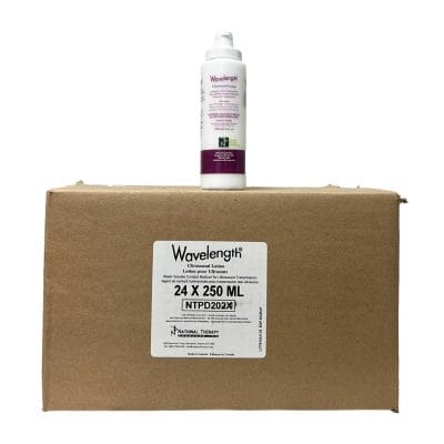Wavelength Ultrasound Lotion 250 ml bottle x 24 pack NTPD202X