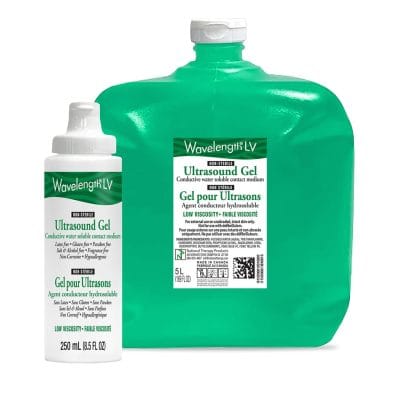 Wavelength Low Viscosity LV Ultrasound Gel 5L