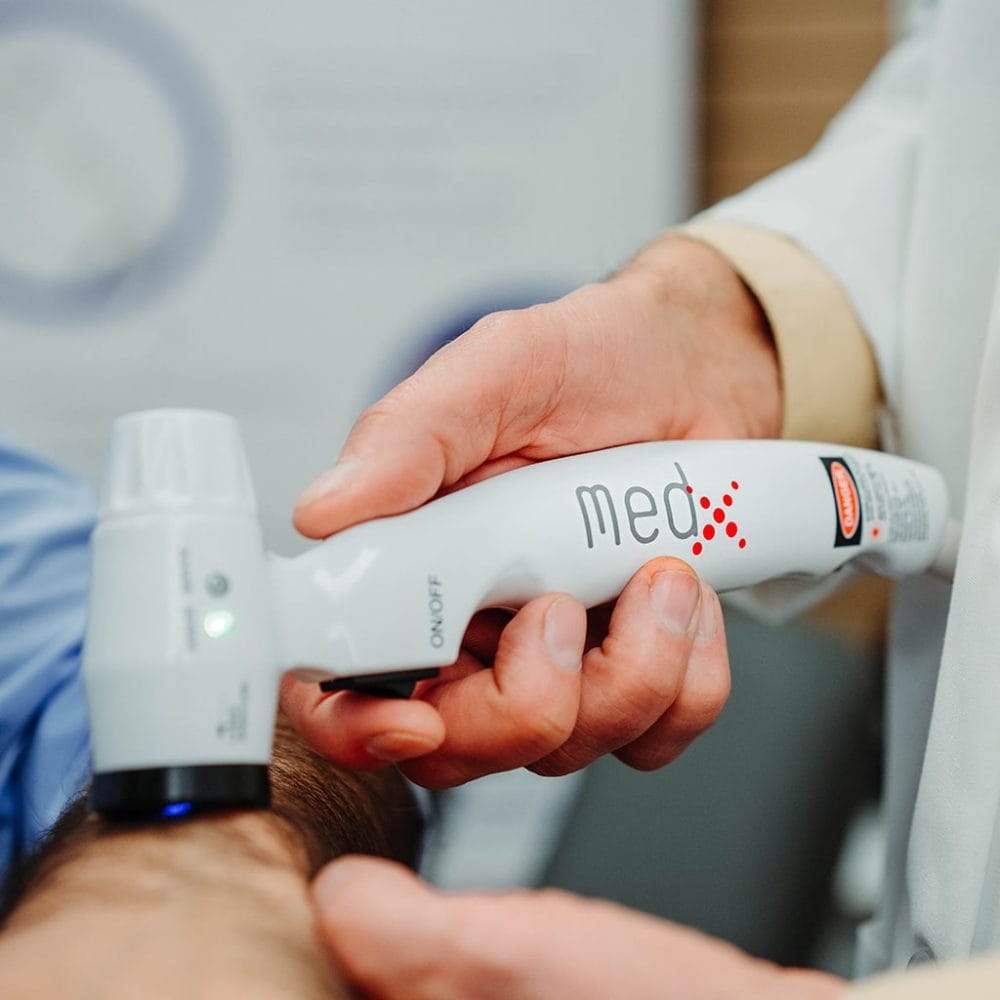 MedX Portable Rehab Laser 0915 Kit Canada tendonitis and muscle strain