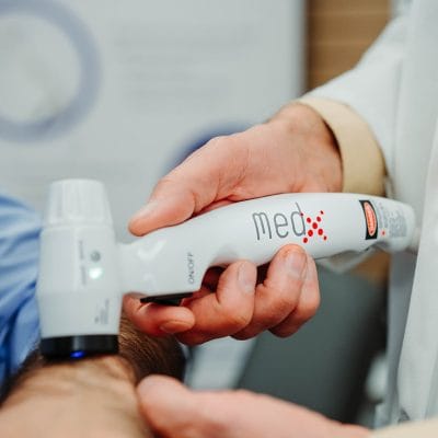 MedX Portable Rehab Laser 0915 Kit Canada tendonitis and muscle strain