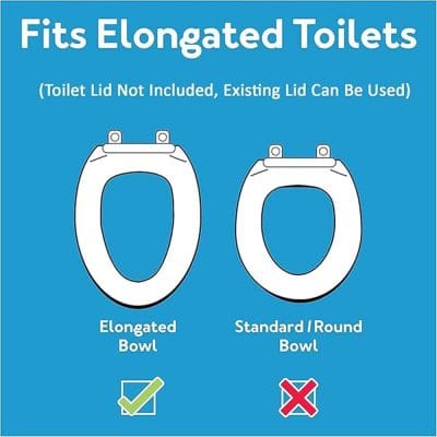 Carex Elongated Toilet Seat Elevator - Image 3