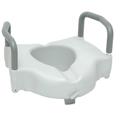 ProBasics Raised Toilet Seat With Lock for seniors and recovery