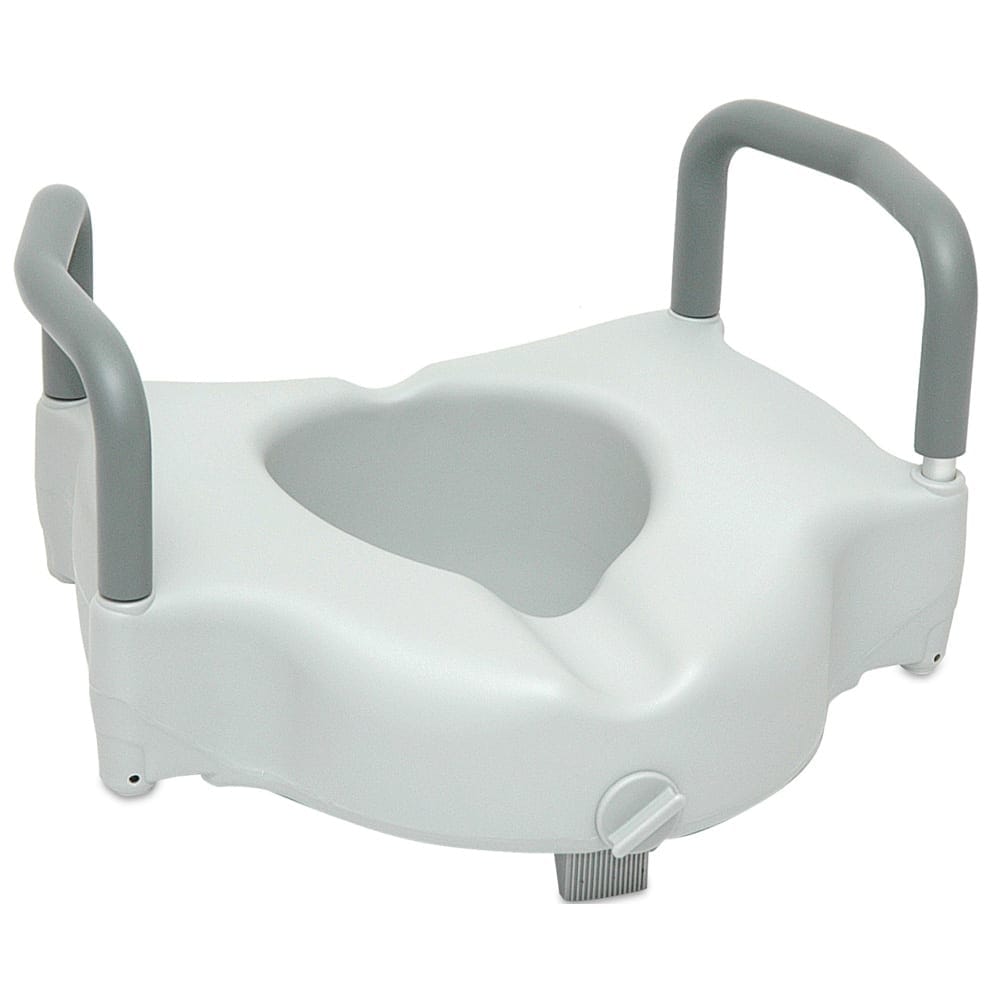 ProBasics Raised Toilet Seat With Lock for seniors and recovery
