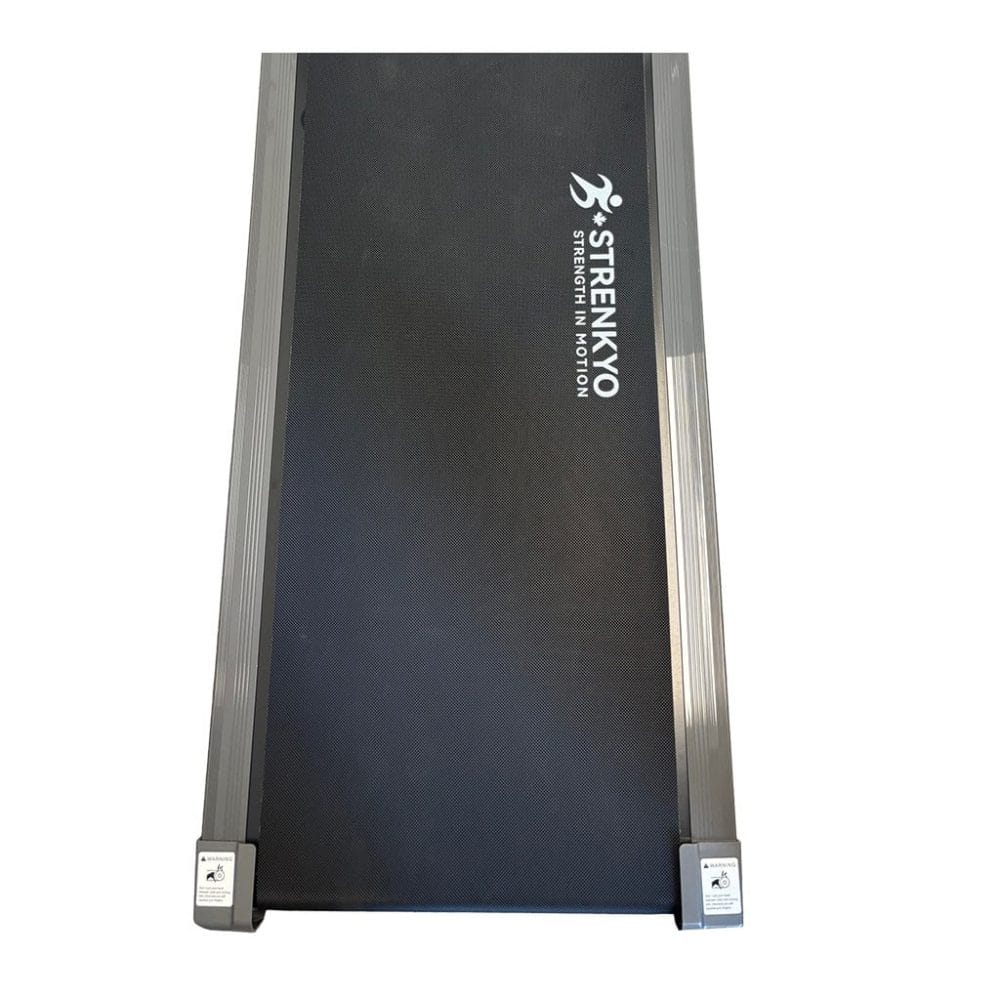 Strenkyo Slim Walking Treadmill without handles – compact under-desk walking pad for home office fitness in Canada