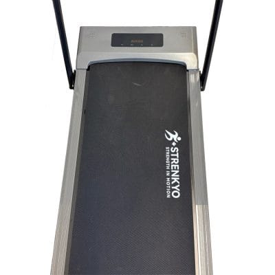 Lightweight foldable walking pad with safety support bar – Strenkyo Canada