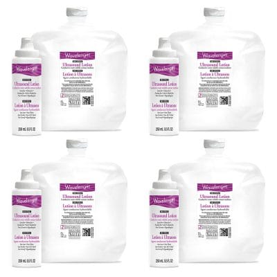 5L Wavelength Ultrasound Lotion jug plus refill bottle