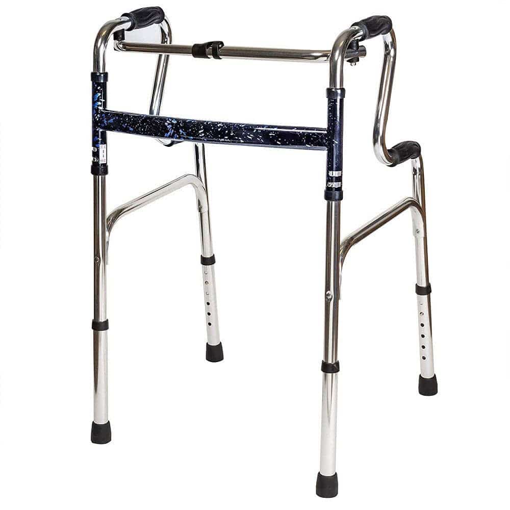 Carex Uplift Walker adjustable height walker for standing and walking support