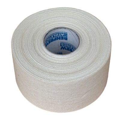 Close-up of Renfrew Athletic Tape 287 illustrating smooth finish and strong adhesive backing.
