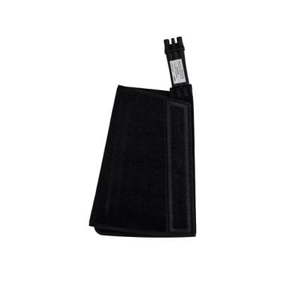 Cryon-X universal knee wrap size S/M (14 inch) displayed laid flat