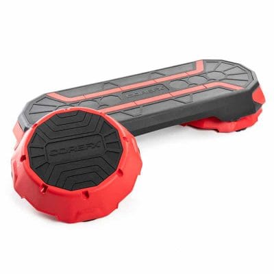 CoreFX Adjustable Aerobic Step Platform on white background