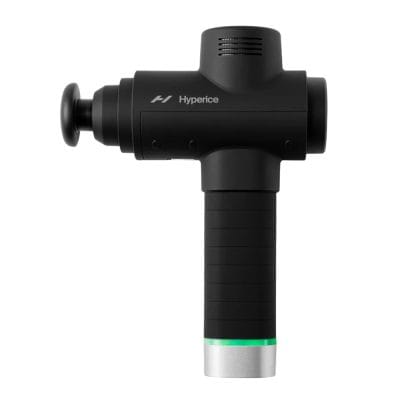 Side profile of the Hypervolt 2 Pro showing ergonomic handle design.