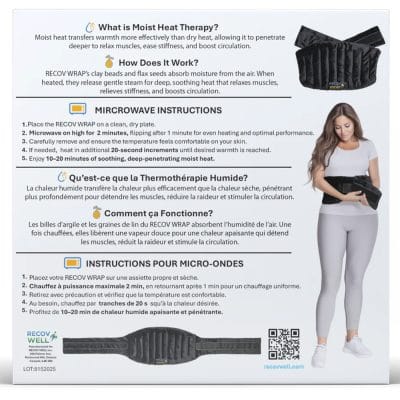 Recov Wrap instructions