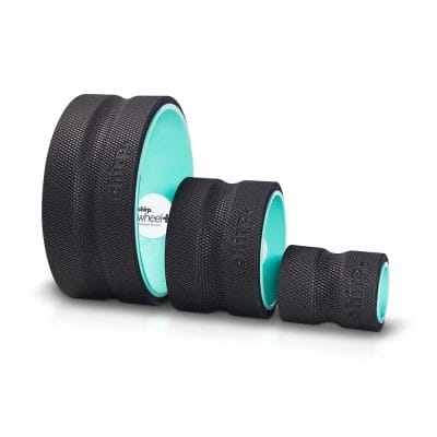 Chirp Wheel+ 3-Pack showing 4-inch, 10-inch, and 12-inch spinal mobility wheels