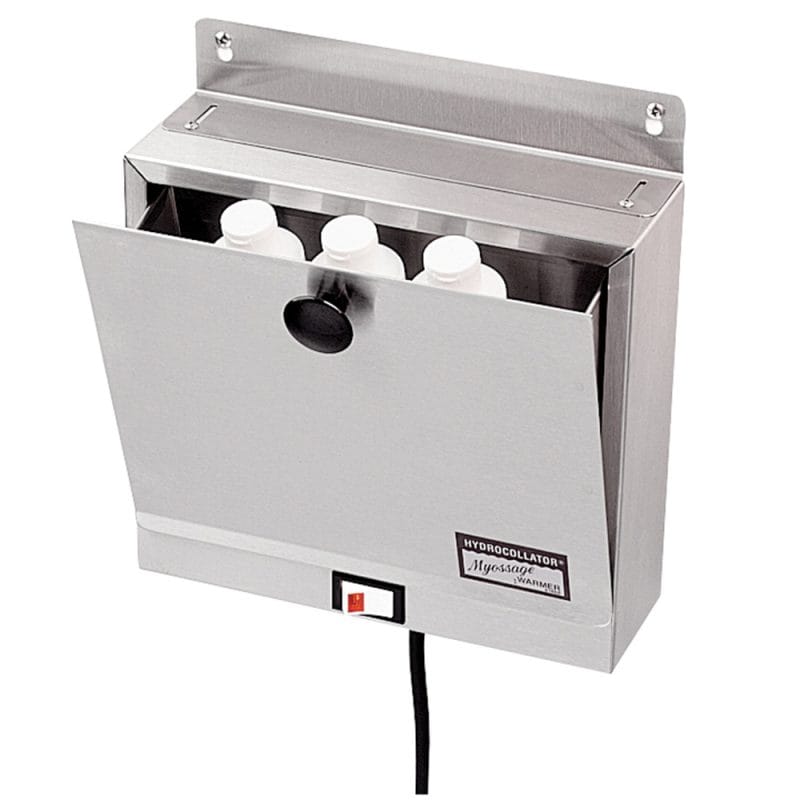 Chattanooga TM-1 electric lotion warmer mounted unit for massage lotion and ultrasound gel