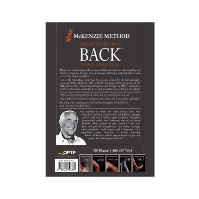 McKenzie Treat Your Own Back 10th Edition patient education book