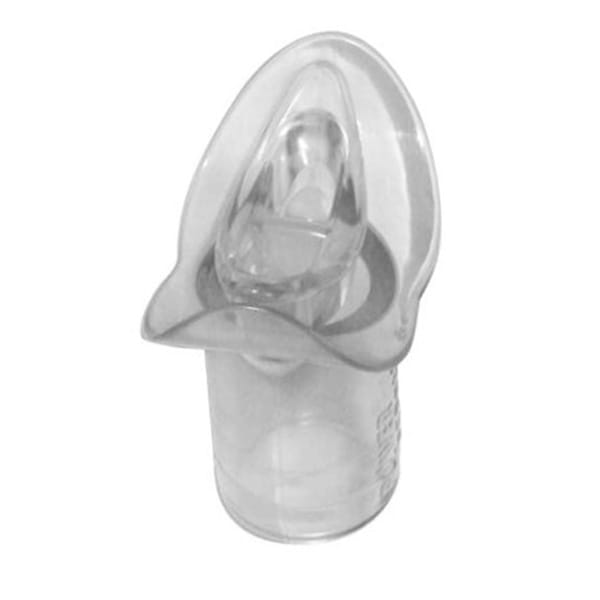POWERbreathe Classic breathing trainer mouthpiece close-up